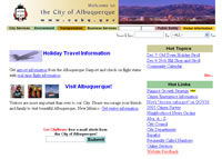 2001 home page