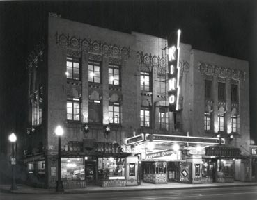 KiMo Theater at Night