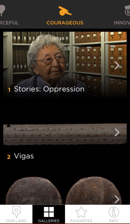 ABQ Museum App - Courageous Exhibit