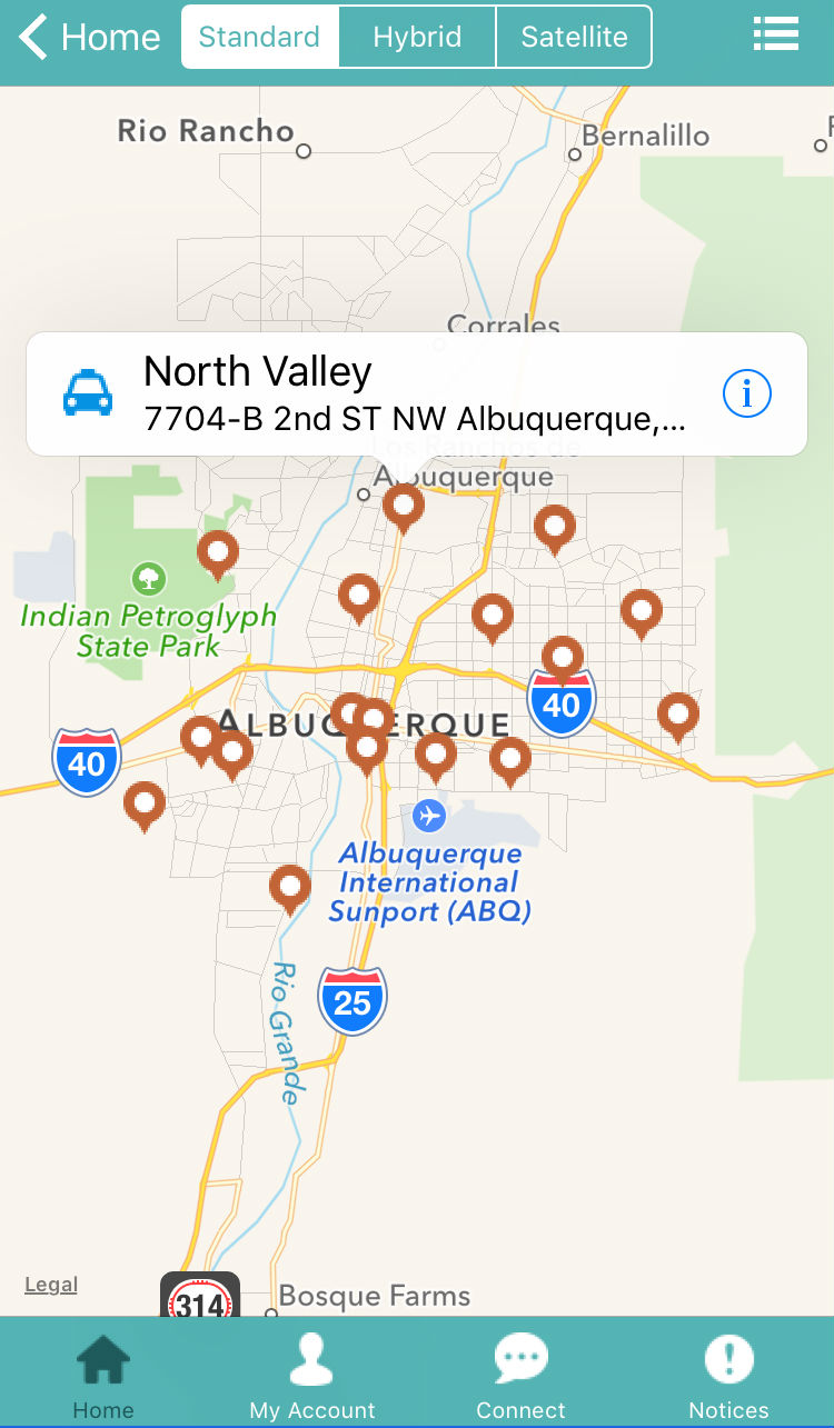 Albuquerque-Bernalillo County Library App - North Valley Location