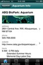 BioPark App Aquarium Info