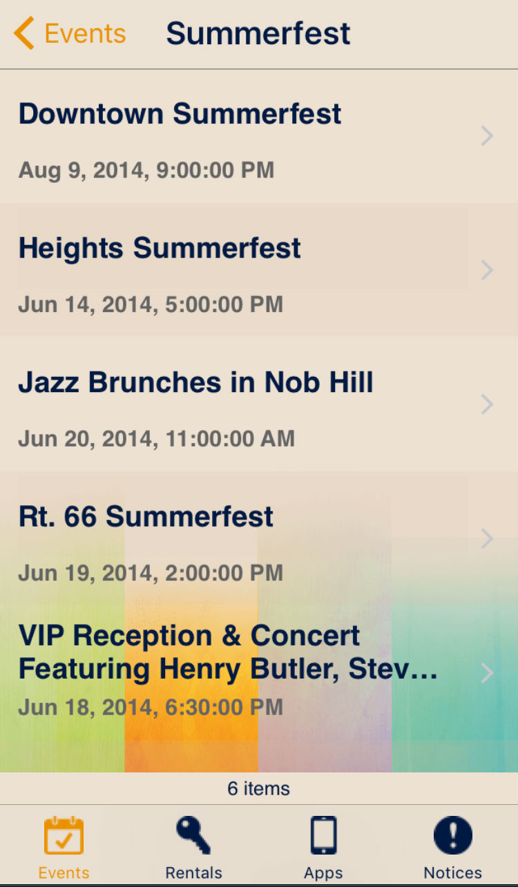 Culture ABQ App - Summerfest Listing