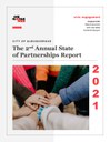 Cover of Second Annual State of Partnerships Office of Civic Engagement 2022