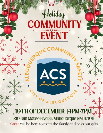 ACS Holiday Community Event
