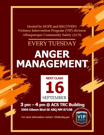 Anger Management classes