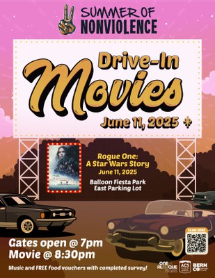 Summer of Nonviolence Drive In Movie: Rogue One: A Star Wars Story