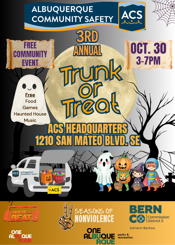 ACS Trunk or Treat Flyer ACS Trunk or Treat Flyer