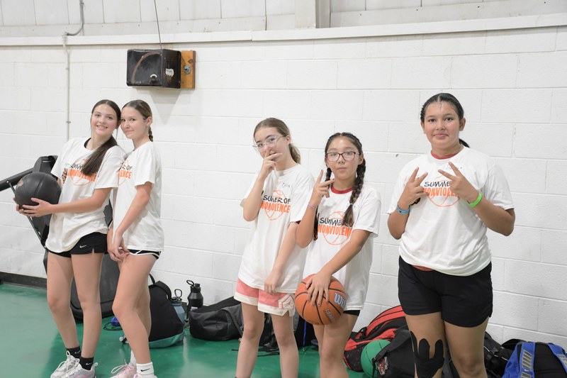 200 Youth Participate in City and County Youth Basketball Camp