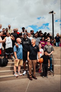 Community Comes Together for Summer of Nonviolence Basketball Event at Holiday Park Community Center