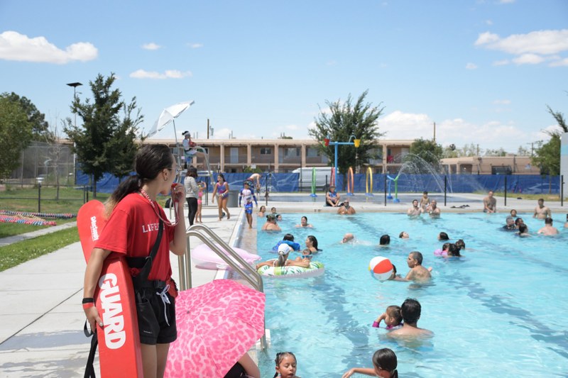 Families Make a Splash at Wilson Park for Summer of Nonviolence Pool Party