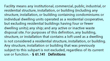 Facility definition