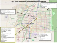 City of Albuquerque Ambient Air Monitoring Stations City of Albuquerque Ambient Air Monitoring Stations