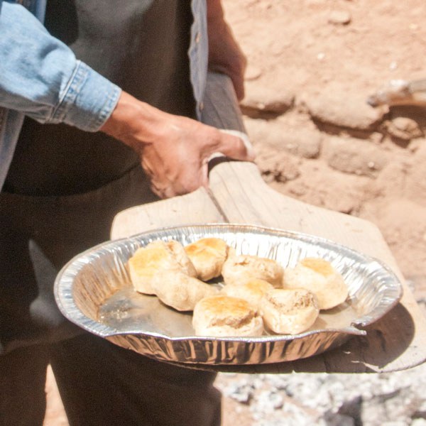 Horno Biscuits at Casa San Ysidro