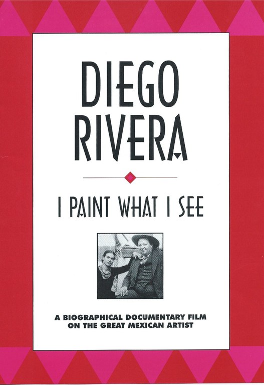 Diego Rivera, I Paint What I See, cover photo