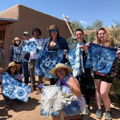 Heritage Spinning and Weaving: Indigo Dyeing