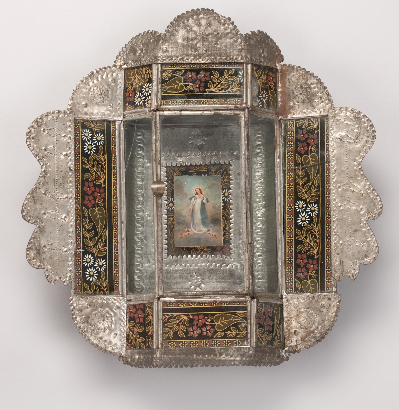 José María Apodaca,  Tin Nicho with image of the Immaculate Conception