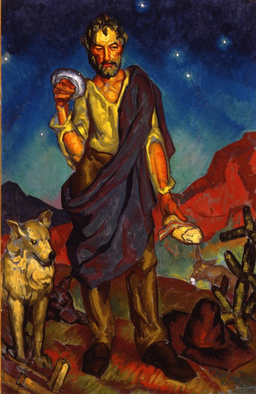 William Penhallow Henderson, El Pastor (The Sheepherder)