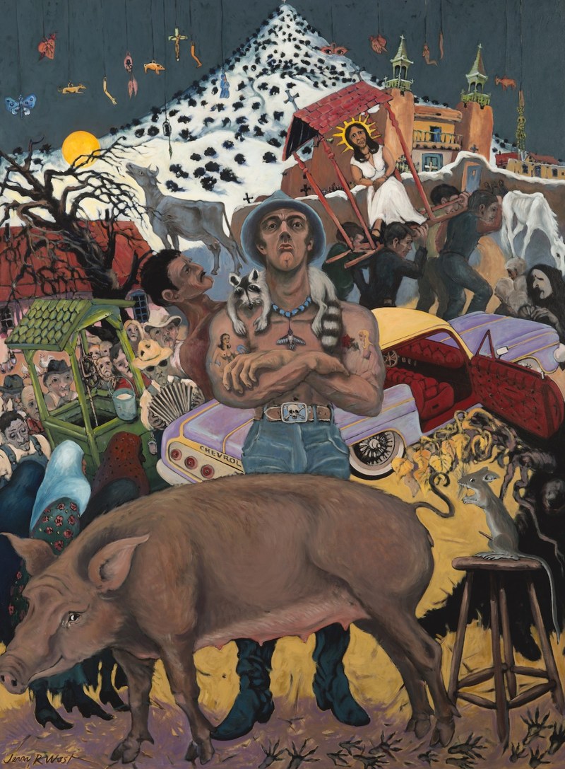 Jerry West, A New Mexico Procession