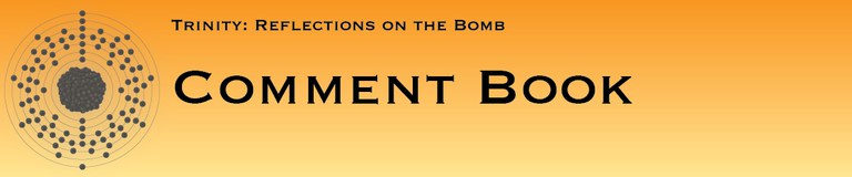 Comment Book header