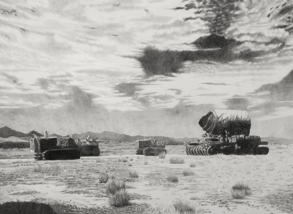 Nina Elder, Jumbo (Trinity Test Site, April 7, 1945), 2012 Nina Elder, Jumbo (Trinity Test Site, April 7, 1945), 2012
