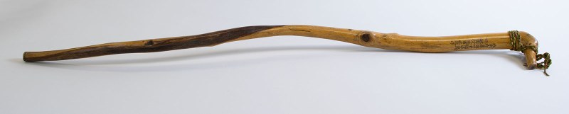 Unidentified artist, Cane from Lordsburg, NM Internment Camp, ca. 1940s