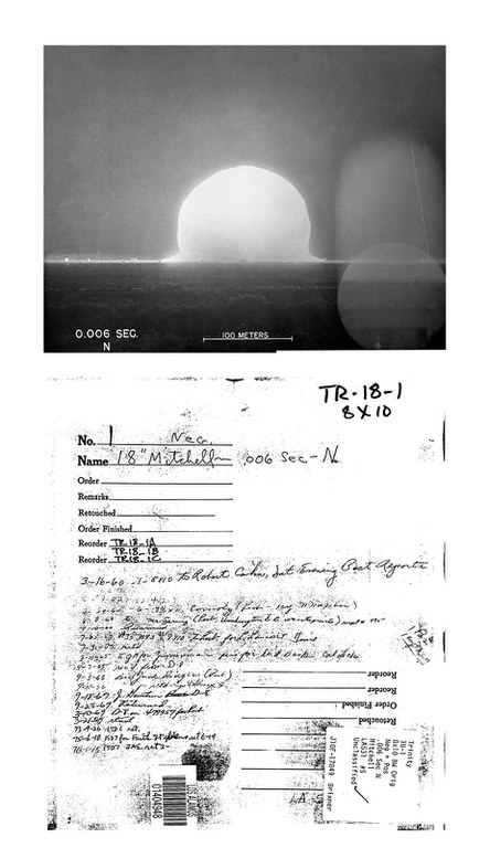 Mary Kavanagh, Selected Images from Trinity Archive, 1945-1946 [from Daughters of Uranium], 2019-2020
