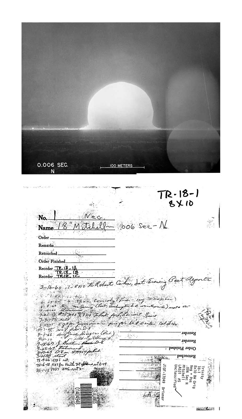 Mary Kavanagh, Selected Images from Trinity Archive, 1945-1946 [from Daughters of Uranium], 2019-2020