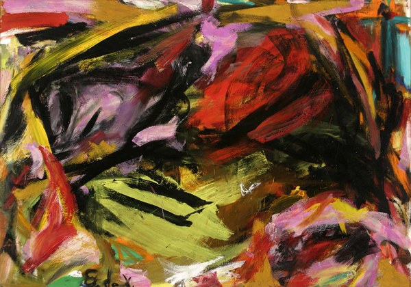 CLICK TO ZOOM Elaine DeKooning, Juarez, 1959