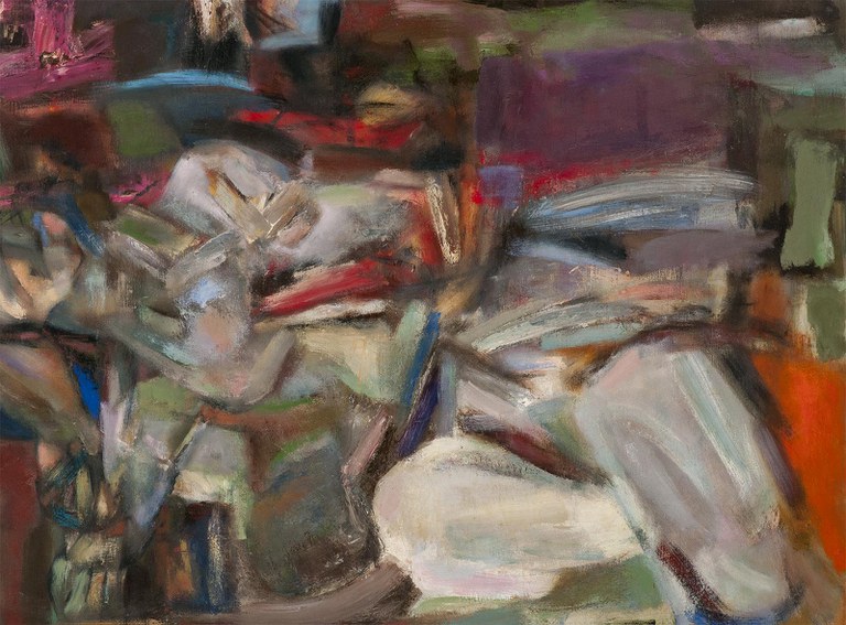 Enrique Montenegro, Reclining Nude, 1955
