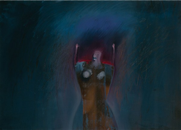 CLICK TO ZOOM Holly Roberts, Woman with Anxiety, 1988