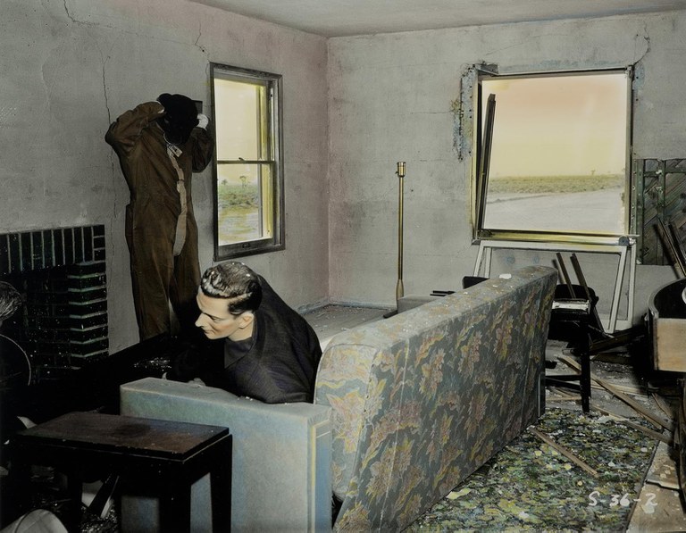 Greg MacGregor, Colorized Los Alamos Archive Negative  #S-36-2, 2019