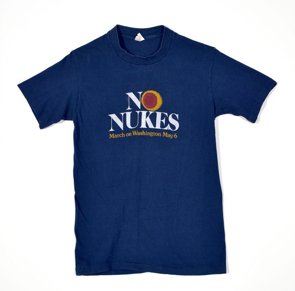 NO Nukes March on Washington, May 6, 1979 T-shirt, 1979 NO Nukes March on Washington, May 6, 1979 T-shirt, 1979