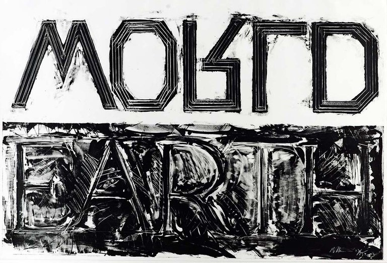Bruce Nauman, Earth−World, 1985