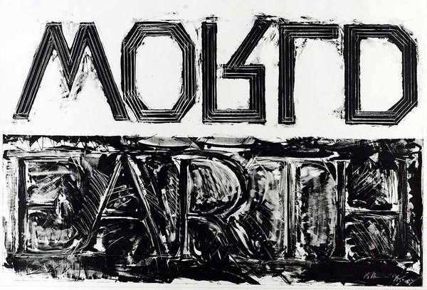Bruce Nauman, Eat Death, 1985