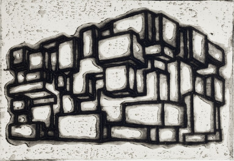 Nicola López, Ideal Structures for a Dubious Future  (Block Building), 2012