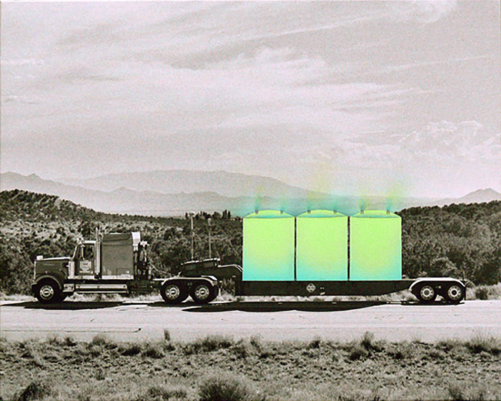Judy Chicago and Donald Woodman, WIPP-ed (from the series Nuclear Waste(d)), 1989