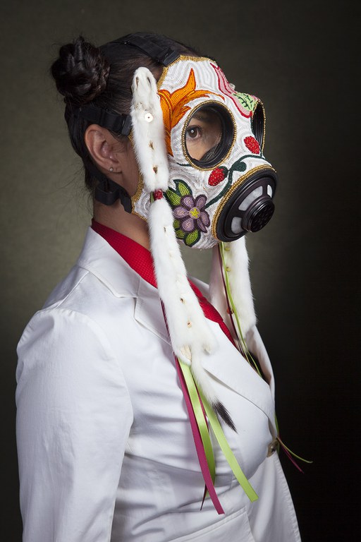 Naomi Bebo Beaded Mask, 2015