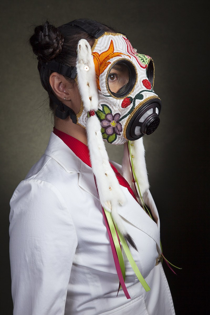 Naomi Bebo Beaded Mask, 2015
