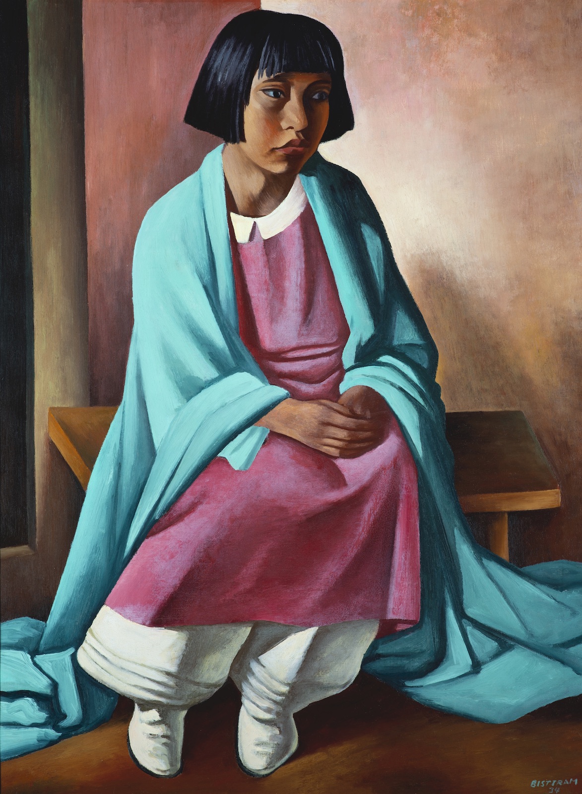 Emil Bisttram, Pueblo Girl (Juanita)