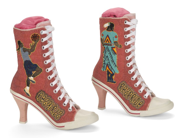 Teri Greeves, Rez Pride/Rez Girls: Beaded Shoes
