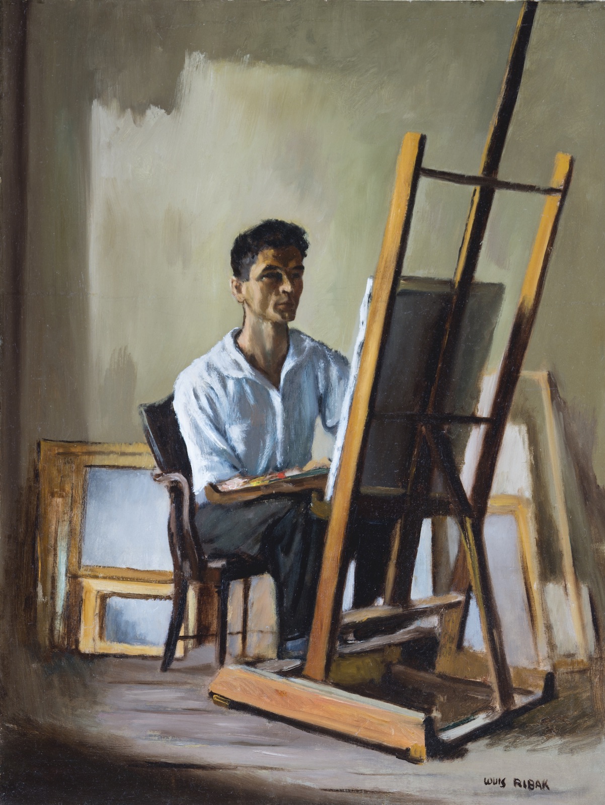 Louis Ribak, Self-Portrait