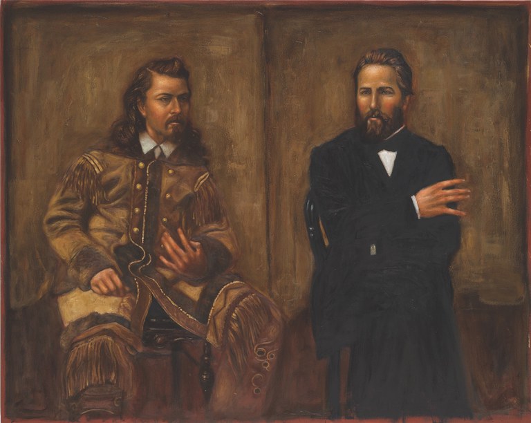 Ray Martín Abeyta, The Artist and the Showman, East Coast West Coast, Buffalo Bill and Herman Melville