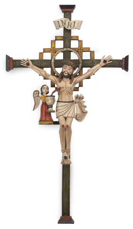 Victor Gustavo Goler, Cristo Crucificado (Lattice Cross style)