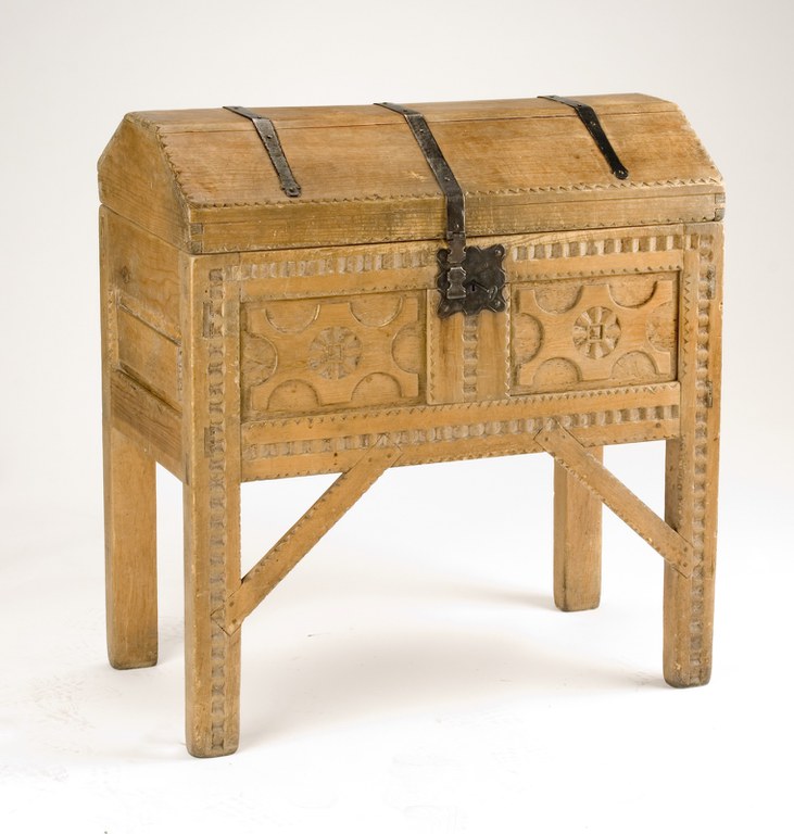 Manufactured for the Fred Harvey Company, Spanish Colonial Revival Chest