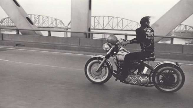 Danny Lyon, Crossing the Ohio River, Louisville, Kentucky (detail), 1966