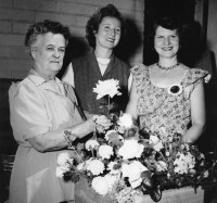 Chairwomen of Local Garden Clubs at the Flower Show