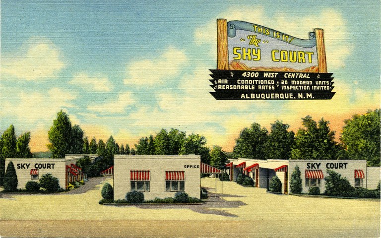 Photo Archives The Sky Court 1950