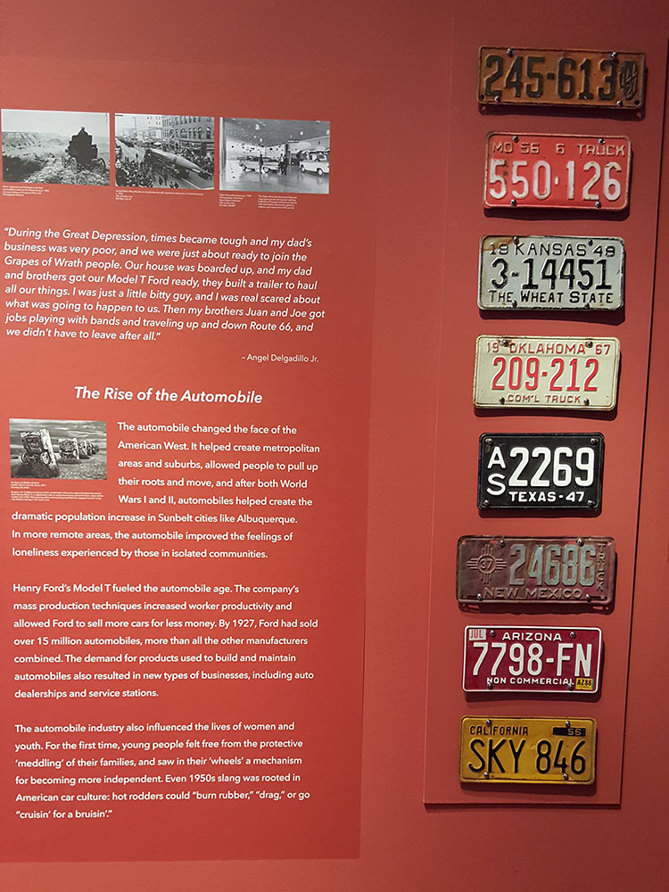 Route 66 - 20 License Plates