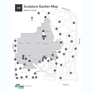 Sculpture Garden Map