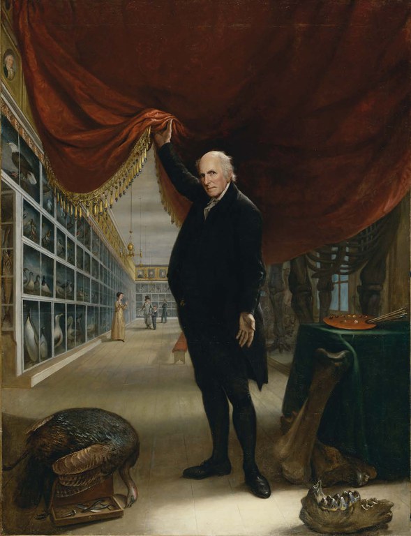 Charles Willson Peale The Artist in His Museum